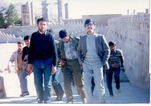 بازدید از تخت جمشید با دانشجویان دانشگاه آزاد اسلامی ارسنجان